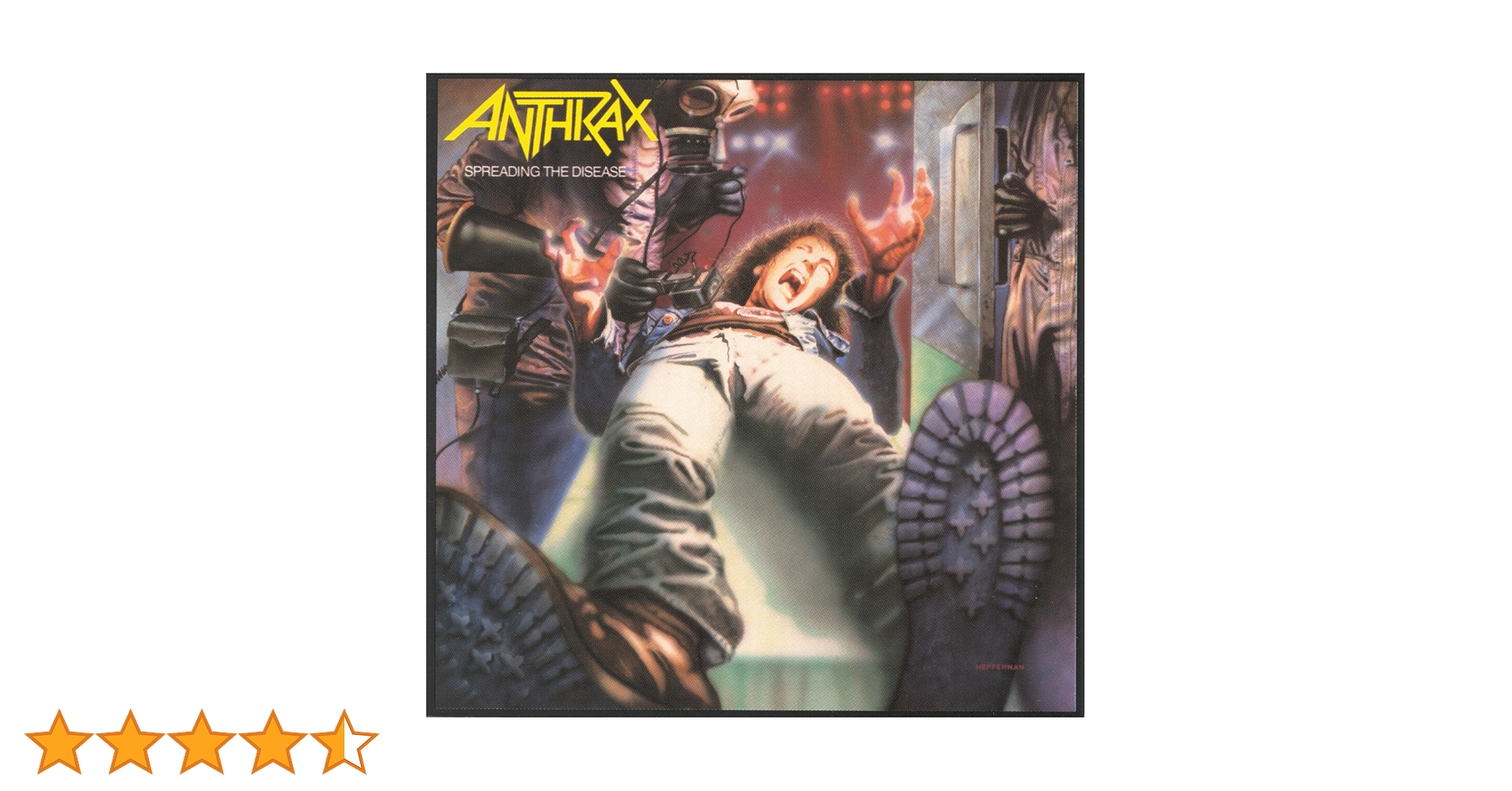 Amazon.co.jp: SPREADING THE DISEASE - ANTHRAX: ミュージック